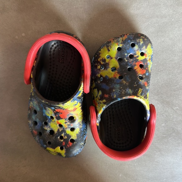 Multi Color Crocs / Size 5 C - Picture 4 of 4